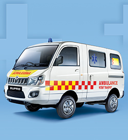 Mahindra Supro Ambulance Van Side View Image 2